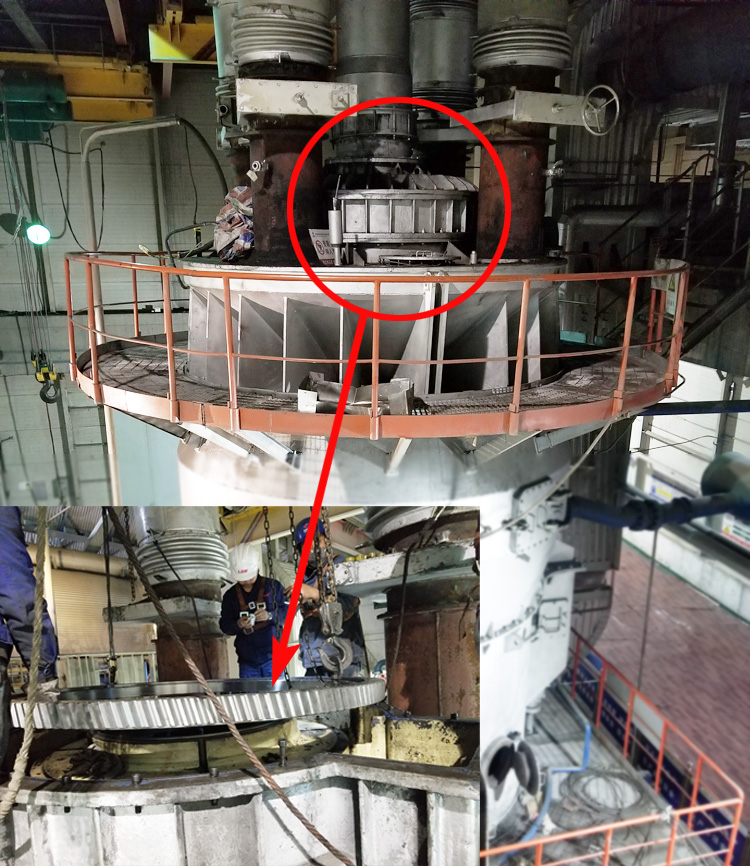 磨煤機用轉盤軸承 磨煤機用轉盤軸承